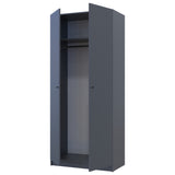 Шкаф распашной для одежды Doros Промо 90х48х204 см Графит (DRS-011199)