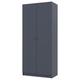 Шкаф распашной для одежды Doros Промо 90х48х204 см Графит (DRS-011199)