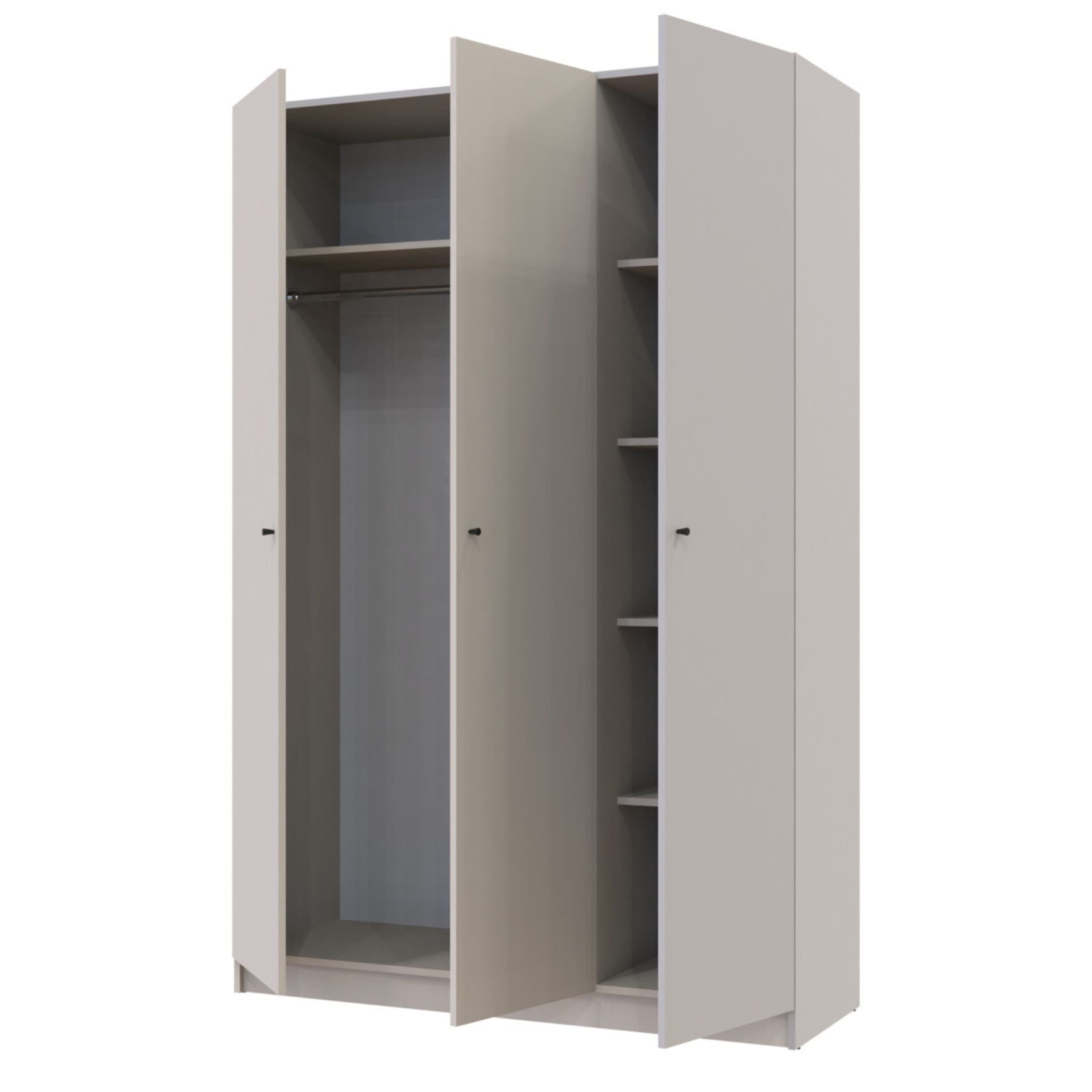 Шкаф распашной для одежды Doros Промо 135х48х204 см Кашемир (DRS-011205)