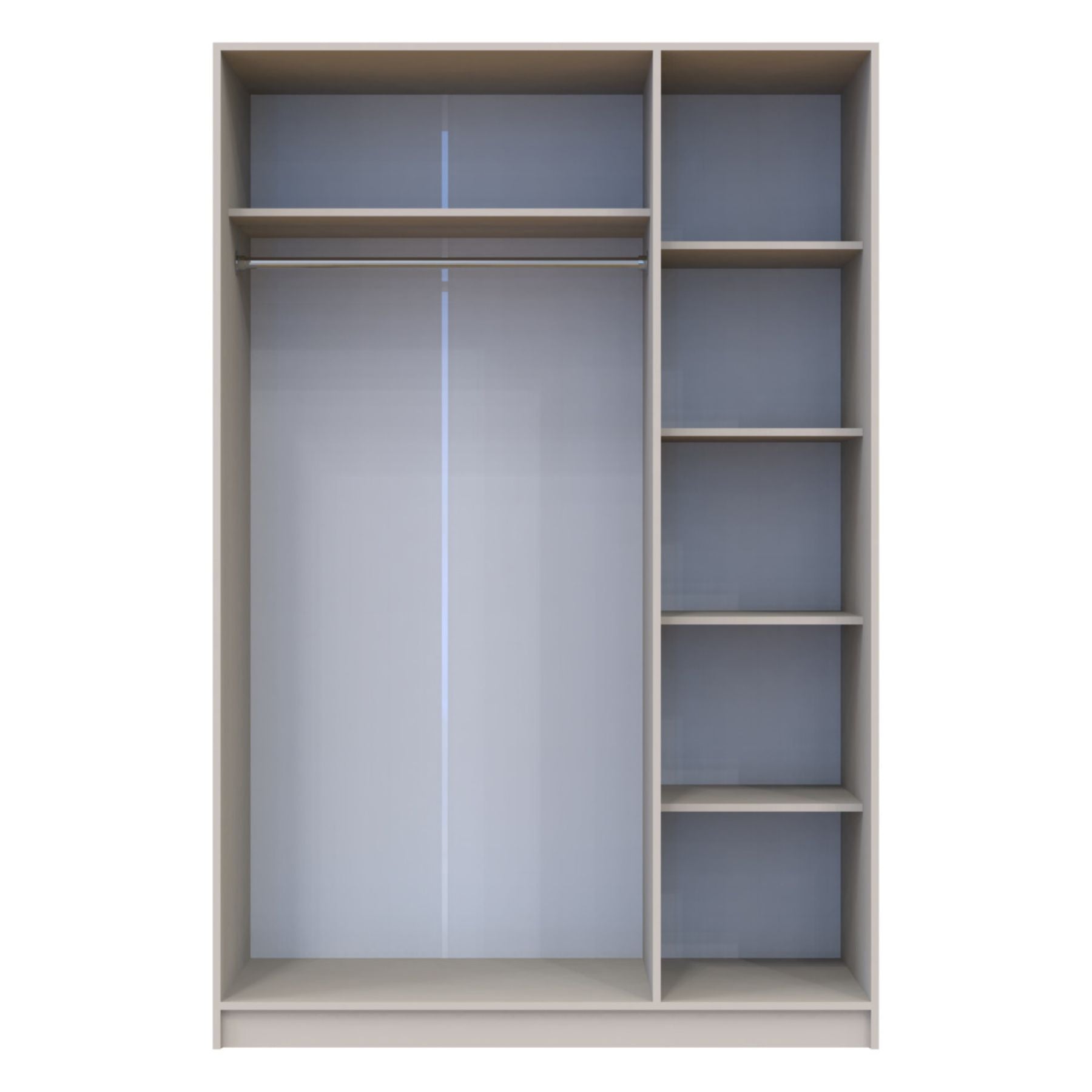 Шкаф распашной для одежды Doros Промо 135х48х204 см Кашемир (DRS-011205)