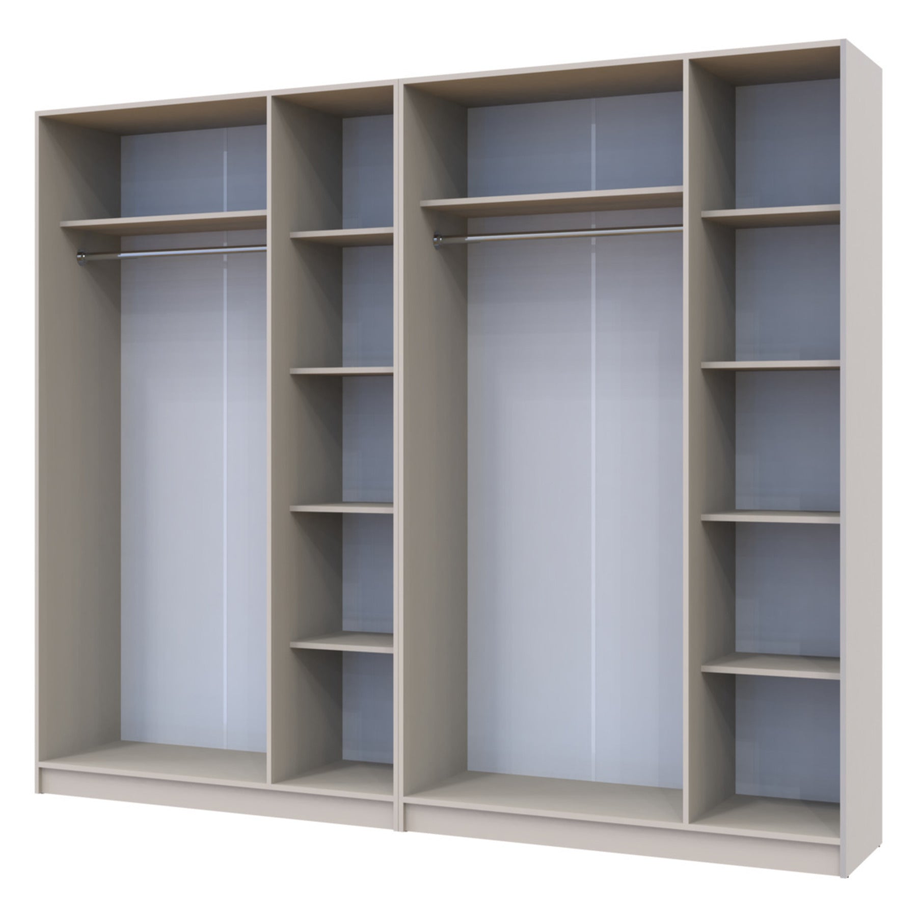 Комплект шкафов для одежды Doros Промо (2 шт.) 270х48х204 см Кашемир (DRS-011216)