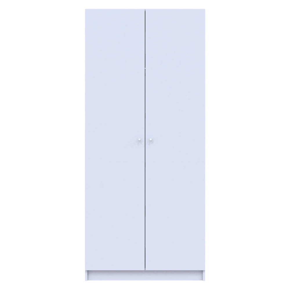 Шкаф распашной с полками Doros Промо 90х48х204 см Белый (DRS-011201)