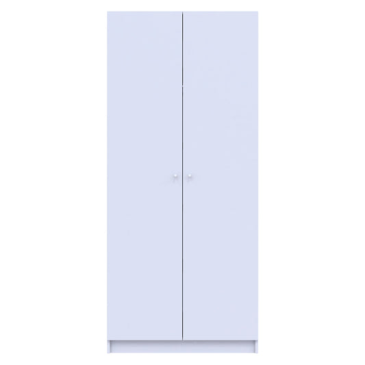 Шкаф распашной с полками Doros Промо 90х48х204 см Белый (DRS-011201)
