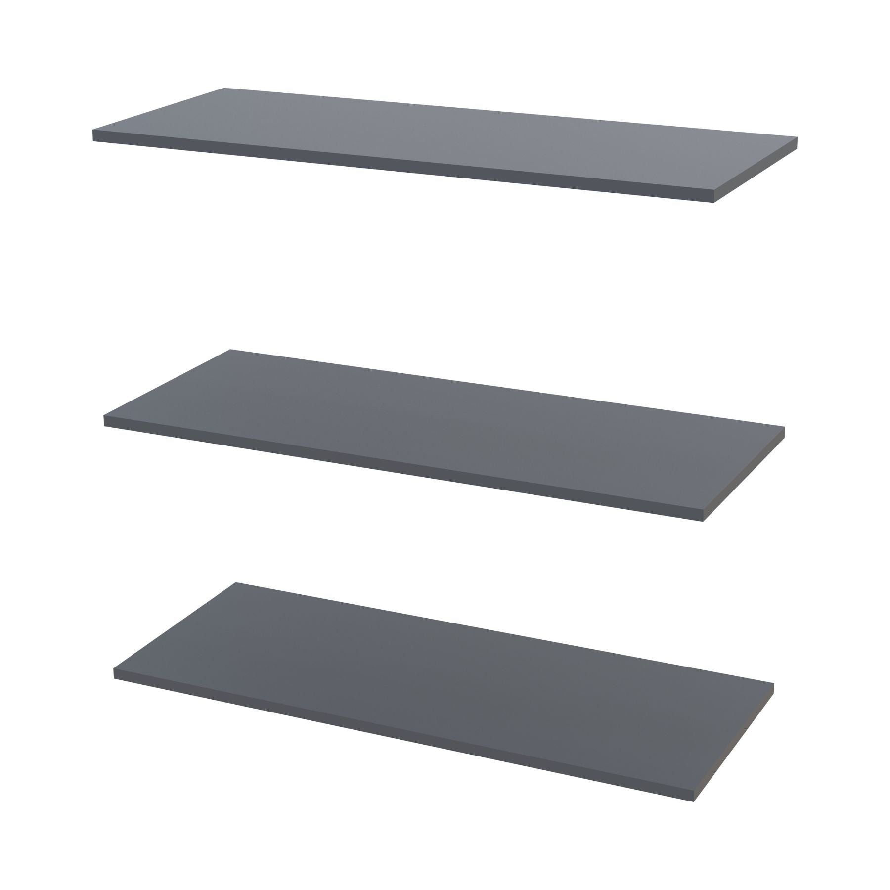 Шкаф распашной с полками Doros Промо 90х48х204 см Графит (DRS-011202)