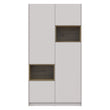 Шкаф для одежды с нишей Doros Дэйл 115,2х52х220 см Кашемир/Дуб артизан (DRS-011284)