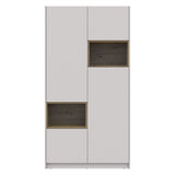 Шкаф для одежды с нишей Doros Дэйл 115,2х52х220 см Кашемир/Дуб артизан (DRS-011284)