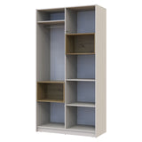 Шкаф для одежды с нишей Doros Дэйл 115,2х52х220 см Кашемир/Дуб артизан (DRS-011284)