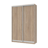 Шкаф-купе двухдверный Doros Сити Лайт 150х45х225 см Дуб сонома (DRS-011092)