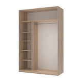 Шкаф-купе двухдверный Doros Сити Лайт 150х60х225 см Дуб сонома (DRS-011093)