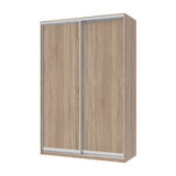 Шкаф-купе двухдверный Doros Сити Лайт 150х60х225 см Дуб сонома (DRS-011093)