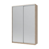 Шкаф-купе двухдверный Doros Сити Лайт 150х45х225 см Дуб сонома/2 Зеркала (DRS-011087)