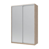 Шкаф-купе двухдверный Doros Сити Лайт 150х60х225 см Дуб сонома/2 Зеркала (DRS-011088)