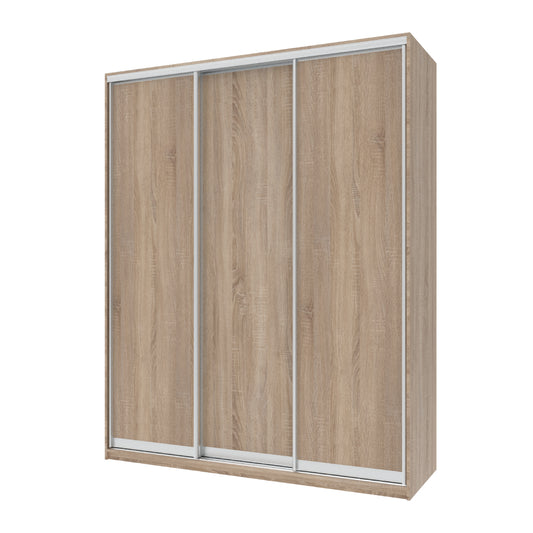 Шкаф-купе трехдверный Doros Сити Лайт 180х60х225 см Дуб сонома (DRS-011095)