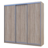 Шкаф-купе трехдверный Doros Сити Лайт 225х60х225 см Дуб сонома (DRS-011099)