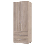 Шкаф распашной для одежды Doros Гелар 77,5х49,5х203,4 см Дуб сонома (DRS-011106)