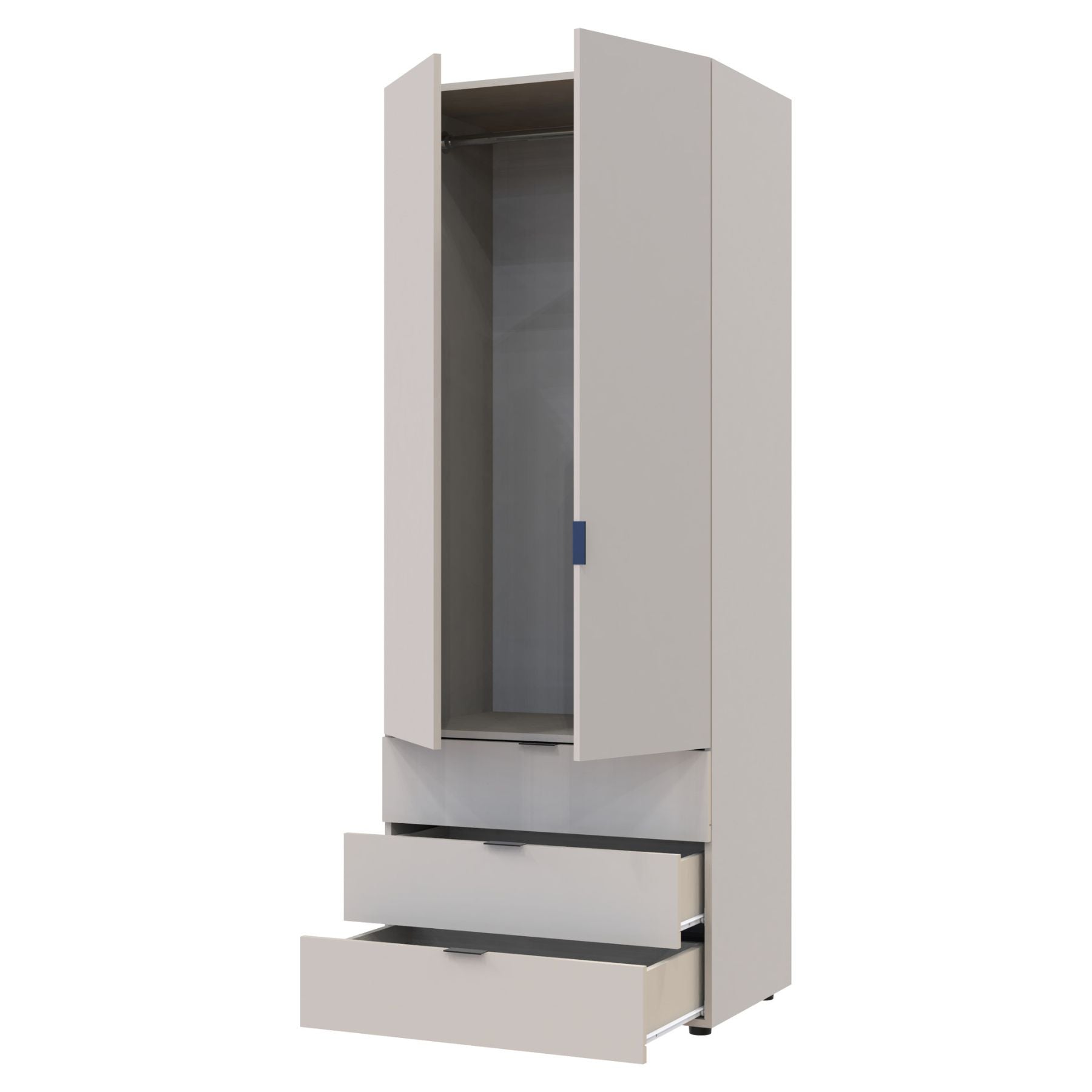 Шкаф распашной для одежды Doros Гелар 77,5х49,5х203,4 см Кашемир (DRS-011237)