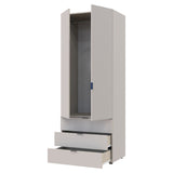 Шкаф распашной для одежды Doros Гелар 77,5х49,5х203,4 см Кашемир (DRS-011237)