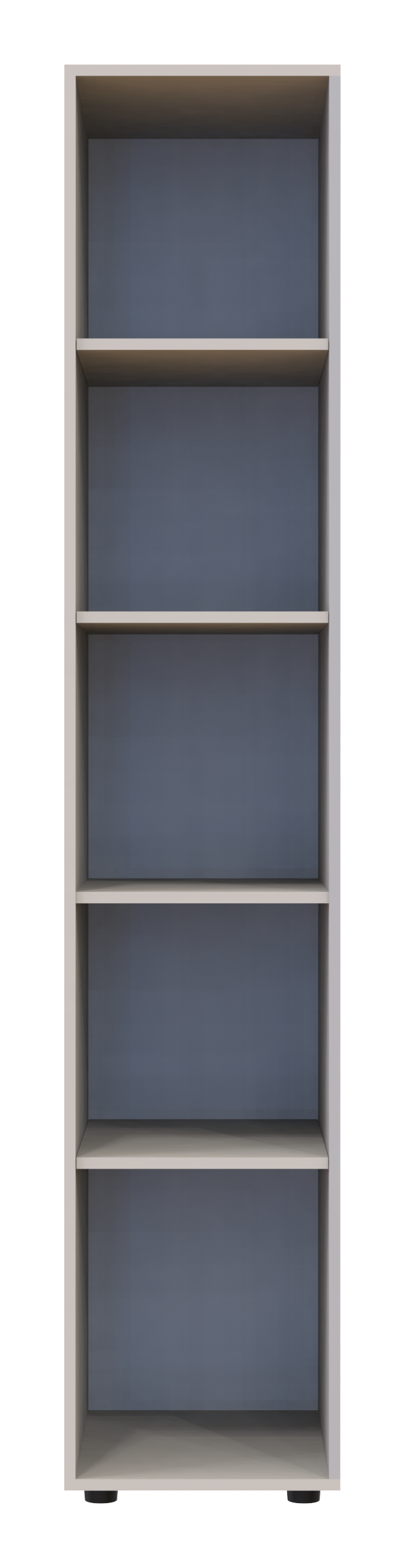 Шкаф-пенал с зеркалом Doros Гелар 39х49,5х203,4 см Кашемир (DRS-011257)