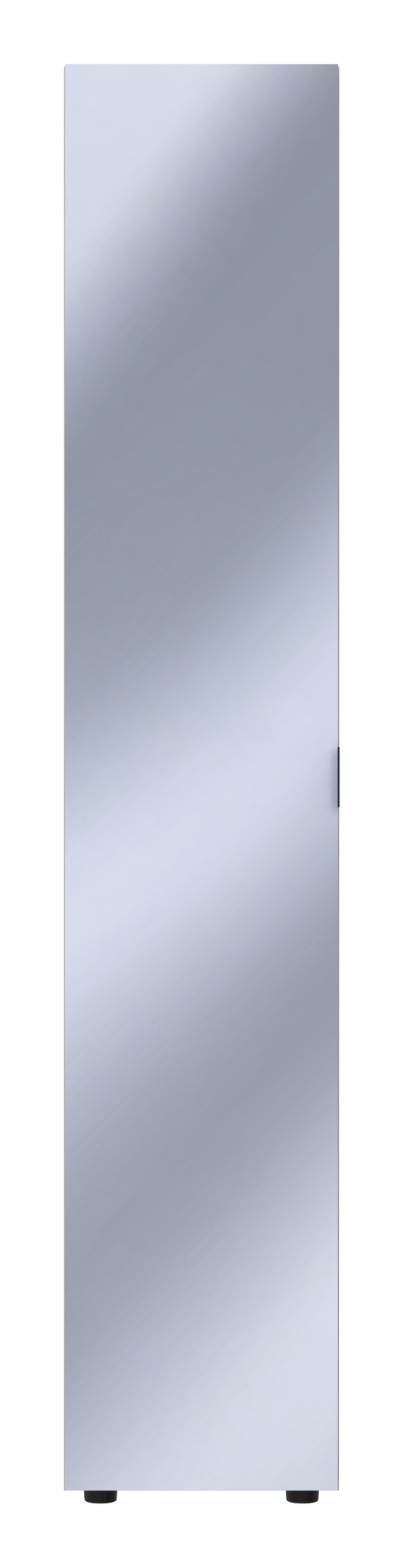 Шкаф-пенал с зеркалом Doros Гелар 39х49,5х203,4 см Кашемир (DRS-011257)