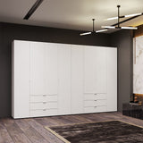 Комплект шкафов для одежды Doros Гелар (2 шт.) 310х49,5х203,4 см Белый (DRS-011116)