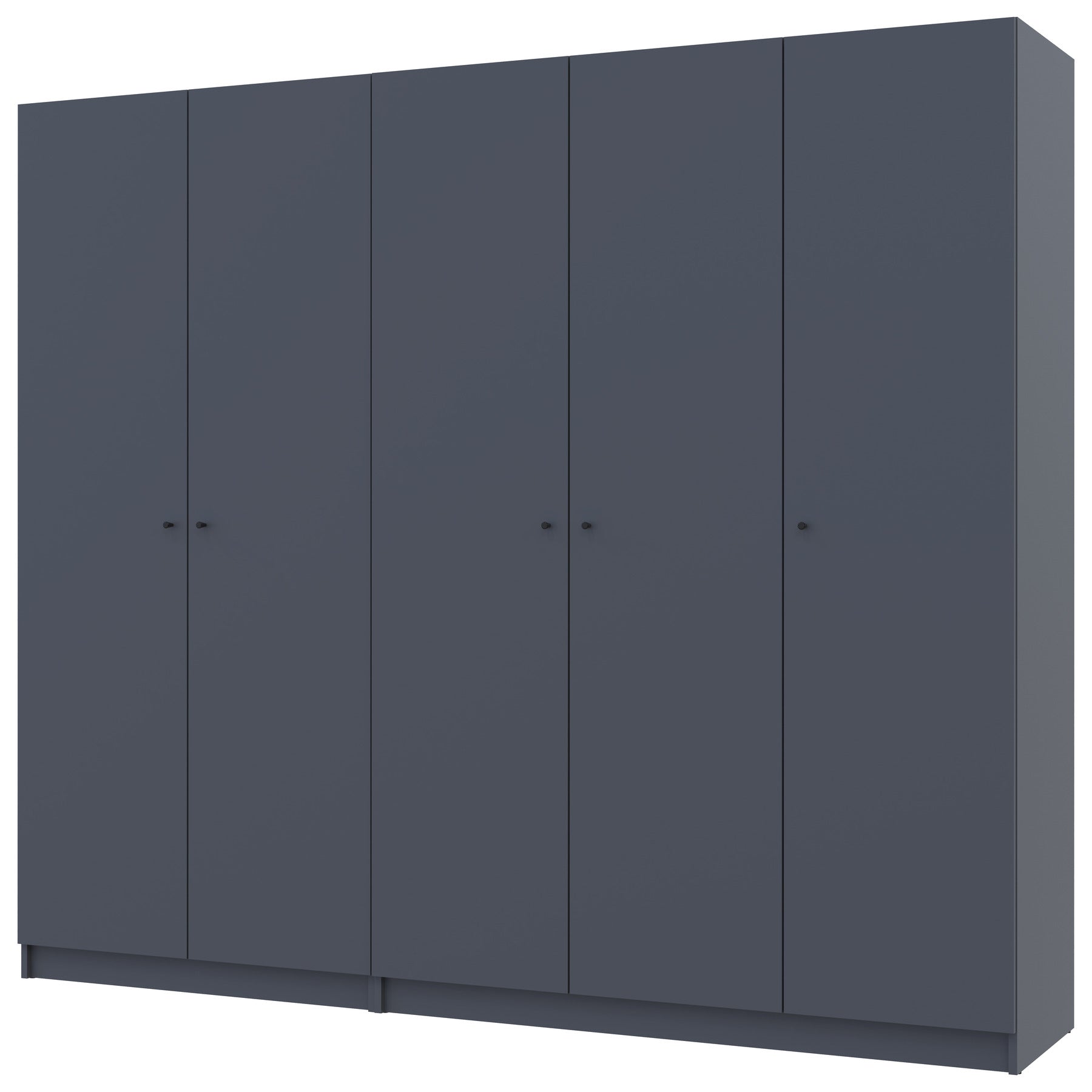 Комплект шкафов для одежды Doros Промо (2 шт.) 225х48х204 см Графит (DRS-011213)