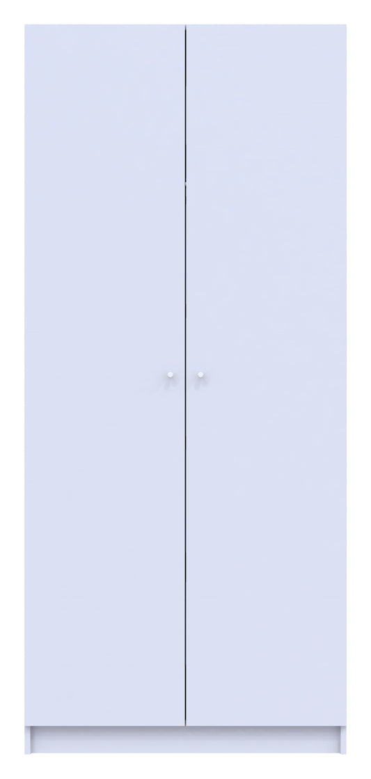 Шкаф распашной с полками Doros Промо 90х48х204 см Белый (DRS-011201)