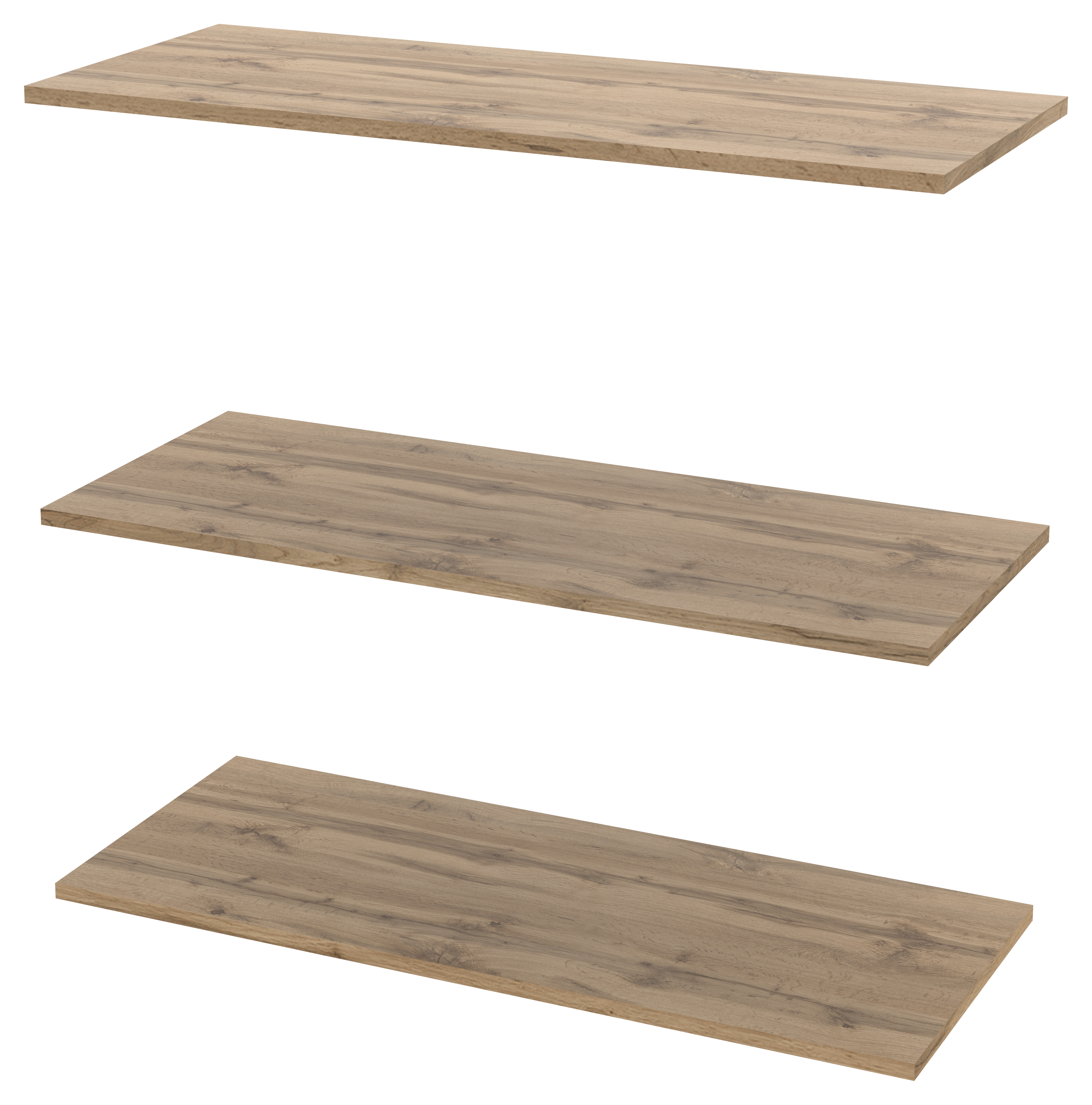 Шкаф распашной с полками Doros Промо 90х48х204 см Дуб сонома (DRS-011200)