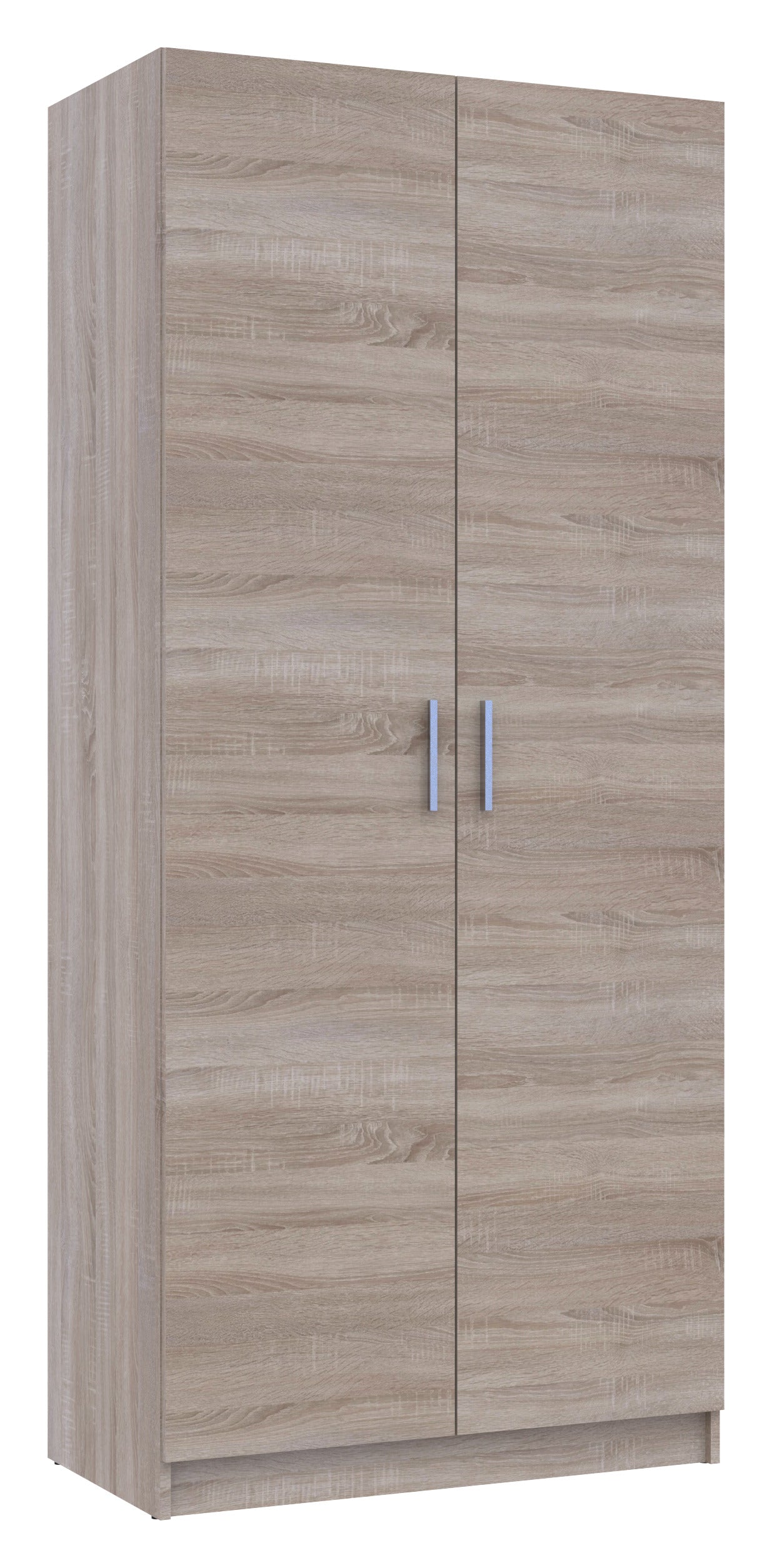 Шкаф распашной с полками Doros Промо 90х48х204 см Дуб сонома (DRS-011200)