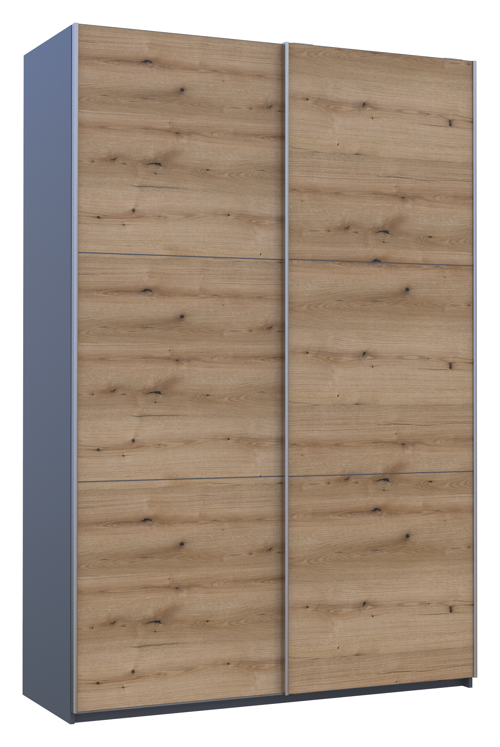 Шкаф-купе двухдверный Doros G-Caiser 160х60х240 см Графит/Дуб евок (DRS-011039)