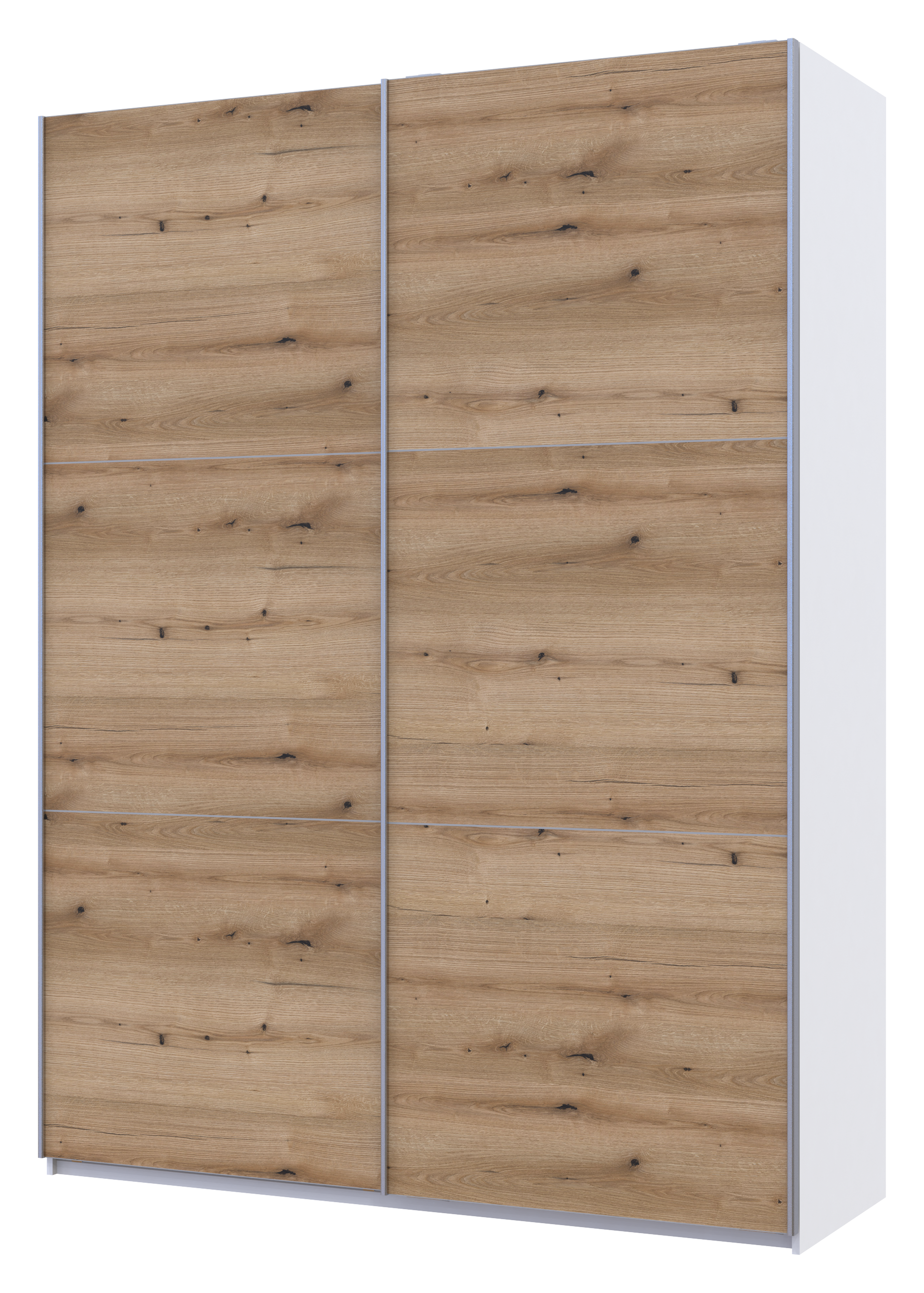 Шкаф-купе двухдверный Doros G-Caiser 180х60х240 см Белый/Дуб евок (DRS-011007)