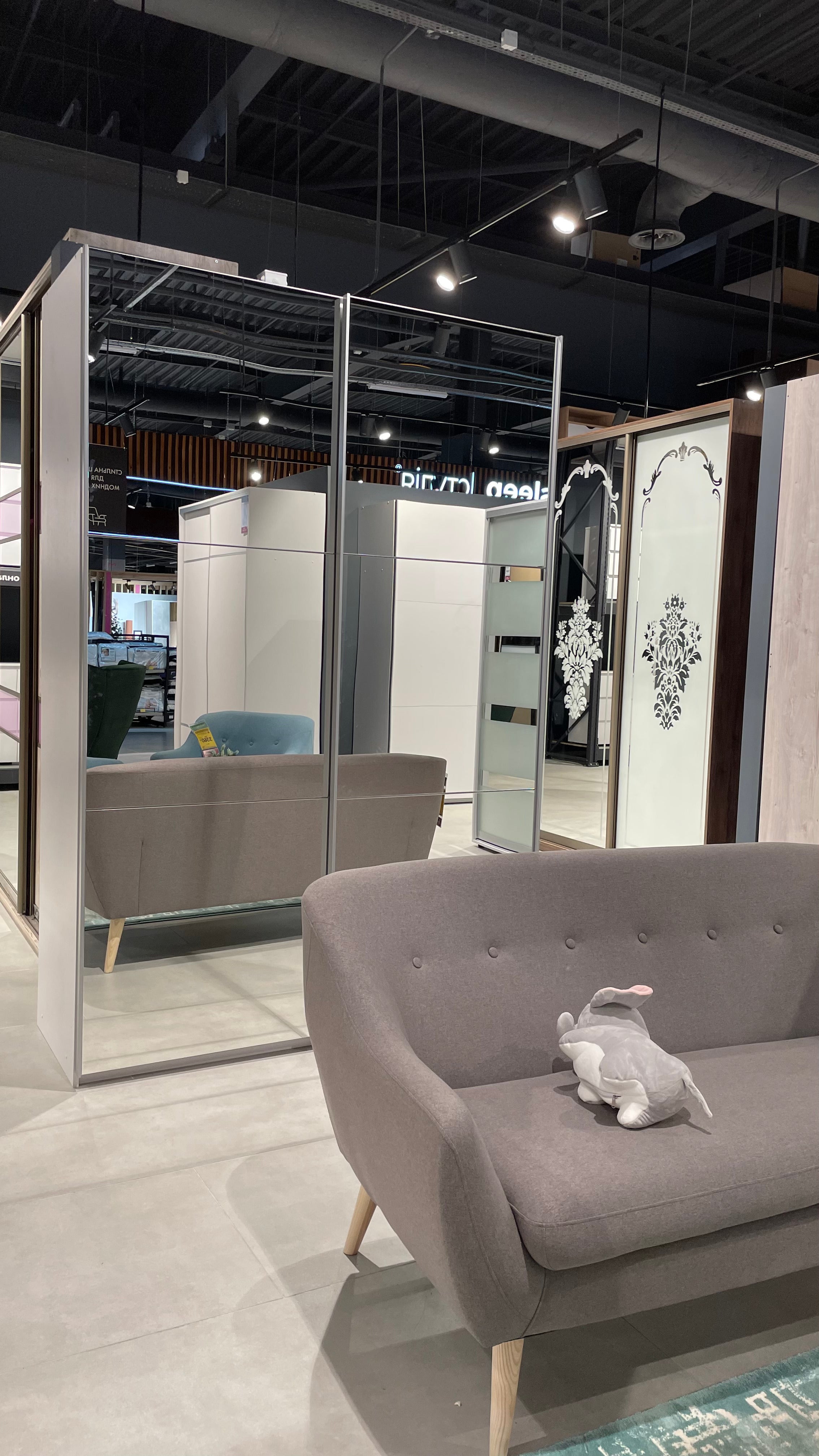 Шкаф-купе двухдверный Doros G-Caiser 180х60х240 см Белый/2 Зеркала (DRS-011012)