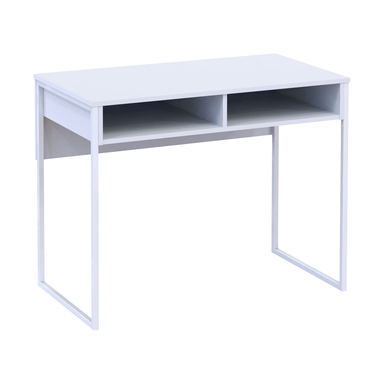 Стол письменный с полкой Doros Барт 100х55х78,1 см Белый (DRS-011428)