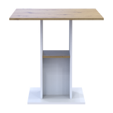 Стол в кухню Doros Коуд 70х70х74 см Белый/Дуб артизан (DRS-011439)