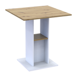 Стол в кухню Doros Коуд 70х70х74 см Белый/Дуб артизан (DRS-011439)