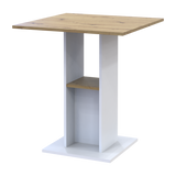 Стол в кухню Doros Коуд 70х70х74 см Белый/Дуб артизан (DRS-011439)