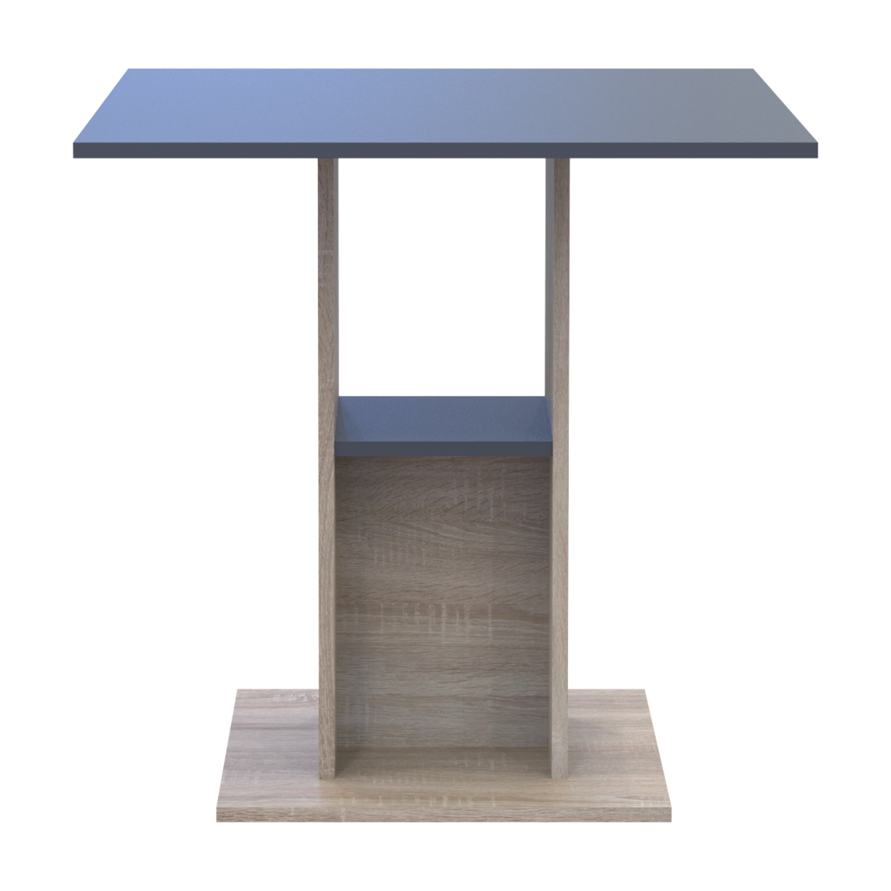 Стол в кухню Doros Коуд 70х70х74 см Дуб сонома/Графит (DRS-011440)