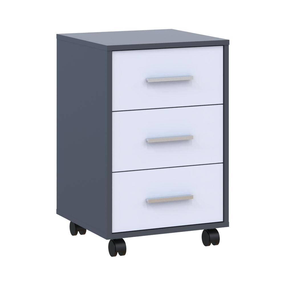 Тумба офисная Doros Т3 43х42х66,4 см Графит/Белый (DRS-011399)