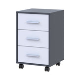 Тумба офисная Doros Т3 43х42х66,4 см Графит/Белый (DRS-011399)