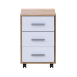 Тумба офисная Doros Т3 43х42х66,4 см Дуб евок/Белый (DRS-011446)