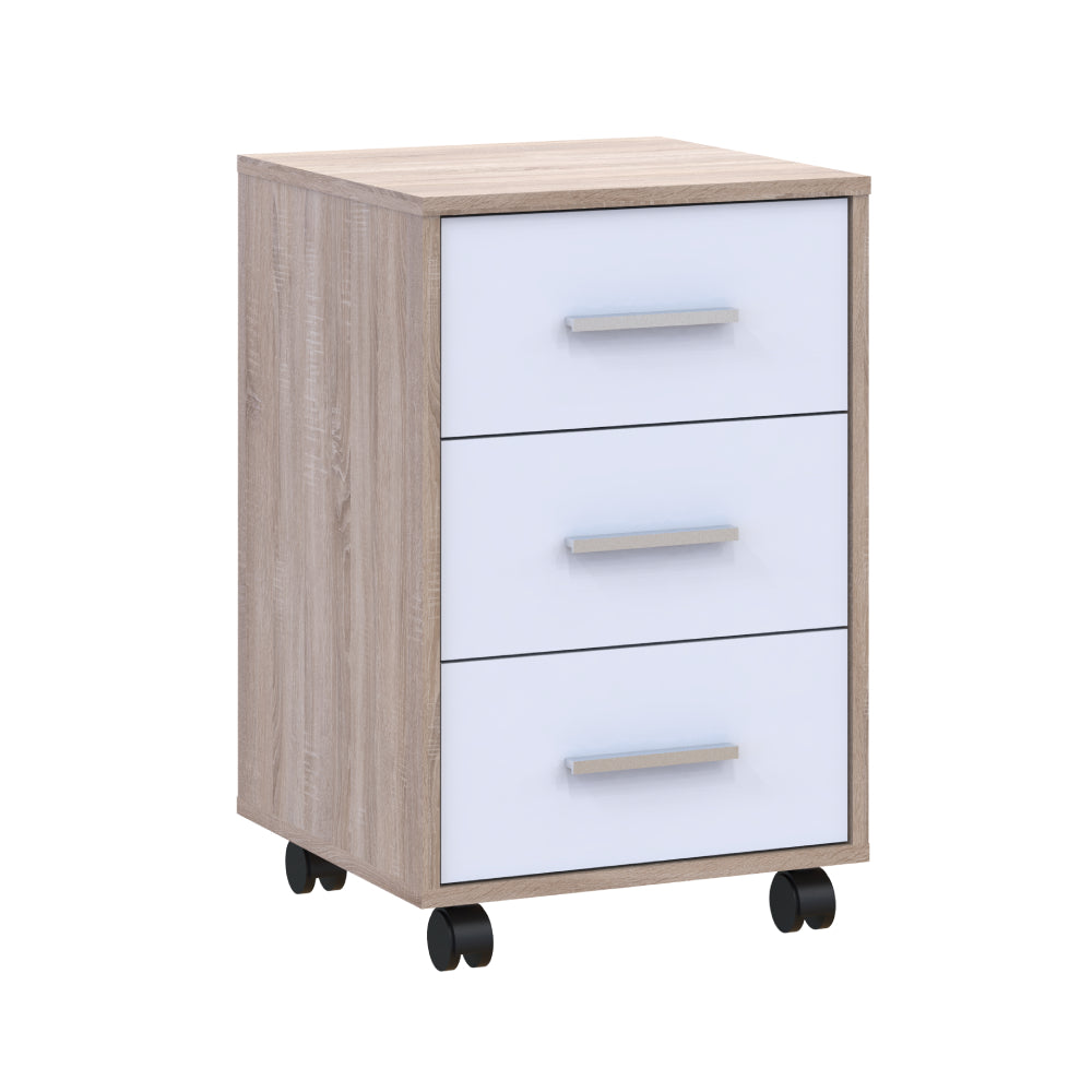 Тумба офисная Doros Т3 43х42х66,4 см Дуб сонома/Белый (DRS-011401)