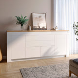 Большой комод LION Ларри-2 Нимфея альба/Дуб Аппалачи (LION-041006)