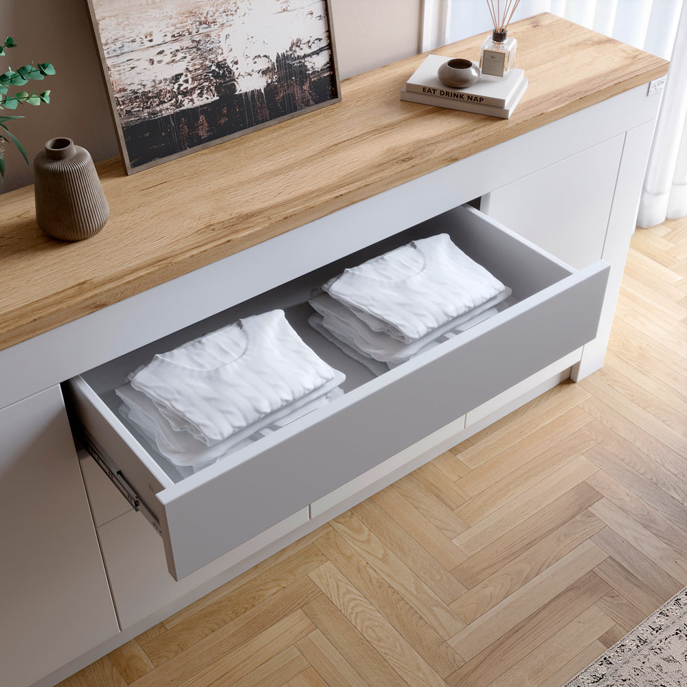 Большой комод LION Ларри-2 Нимфея альба/Дуб Аппалачи (LION-041006)