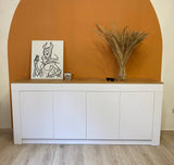 Большой комод LION Ларри-1 Нимфея альба/Дуб Аппалачи (LION-041009)