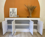 Большой комод LION Ларри-1 Нимфея альба/Дуб Аппалачи (LION-041009)