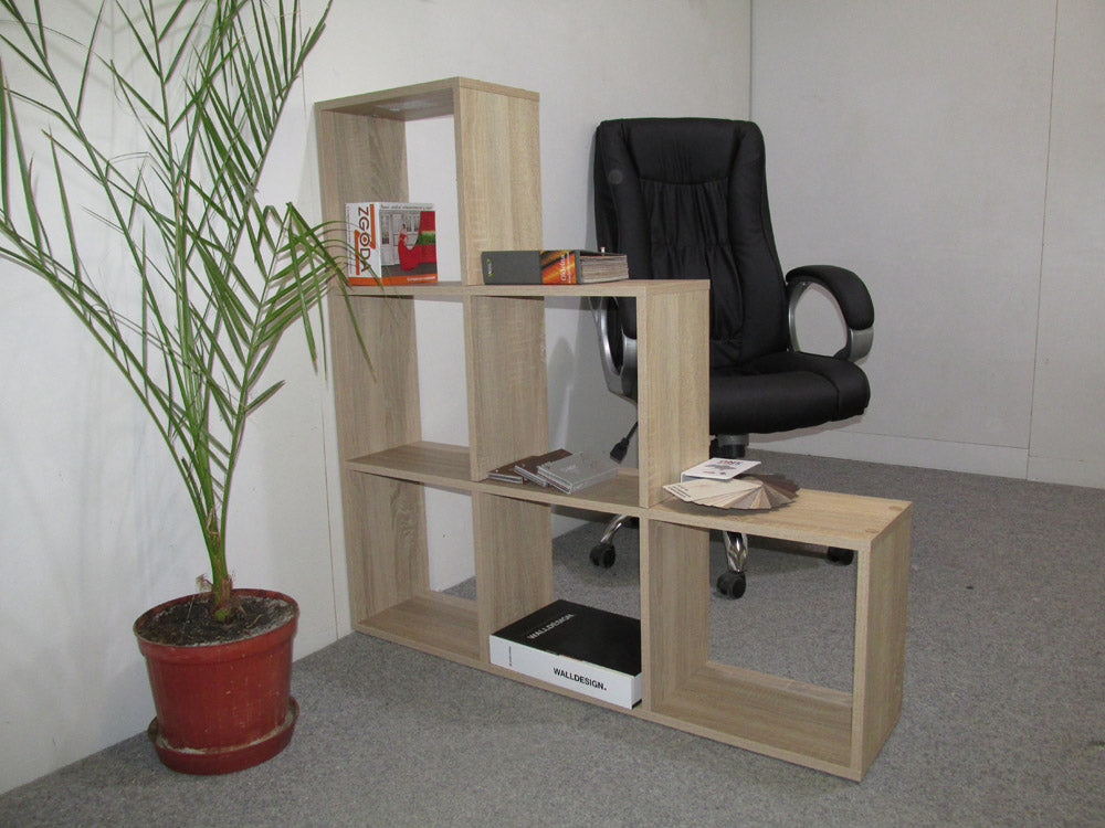 Стеллаж М-ЗОН Джеко 1072 Сонома (MZN-031002)