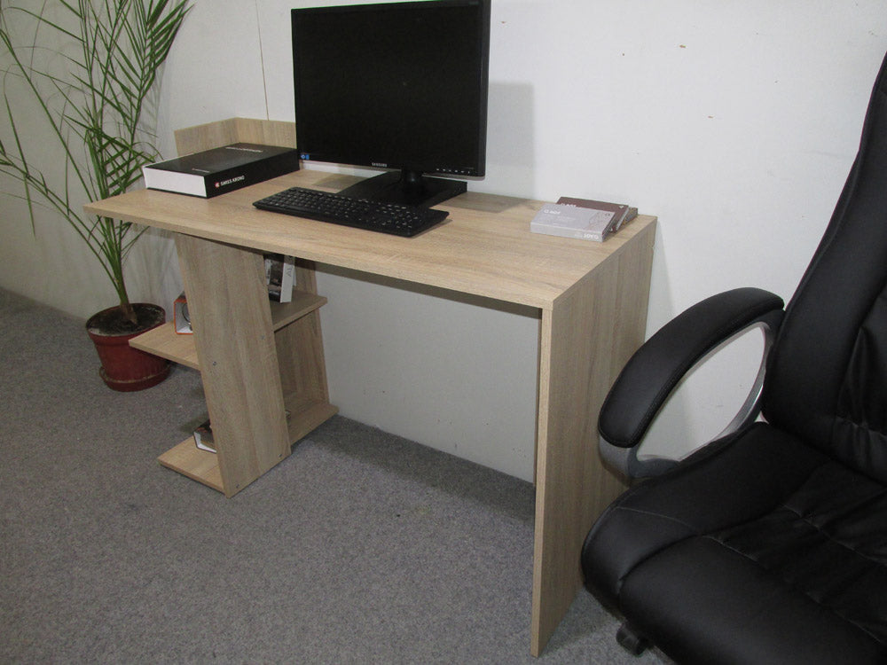 Cтол компьютерный с 2 полками М-ЗОН Джеко 1200/12 Антрацит (MZN-031021)