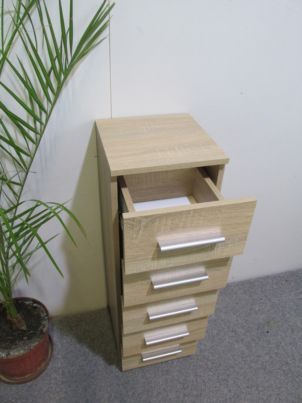 Комод 5 ящиков М-ЗОН Джеко 300 Сонома (MZN-031017)