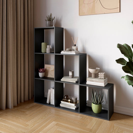 Стеллаж М-ЗОН Джеко 1072 Антрацит (MZN-031003)