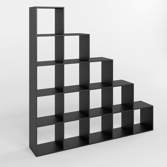 Стеллаж М-ЗОН Джеко 1776 Антрацит (MZN-031009)