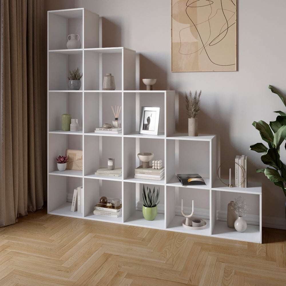 Стеллаж М-ЗОН Джеко 1776 Нимфея Альба (белый) (MZN-031007)